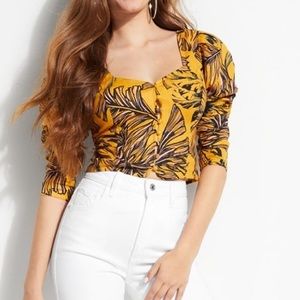 NWT Guess x Jennifer Lopez Blouse